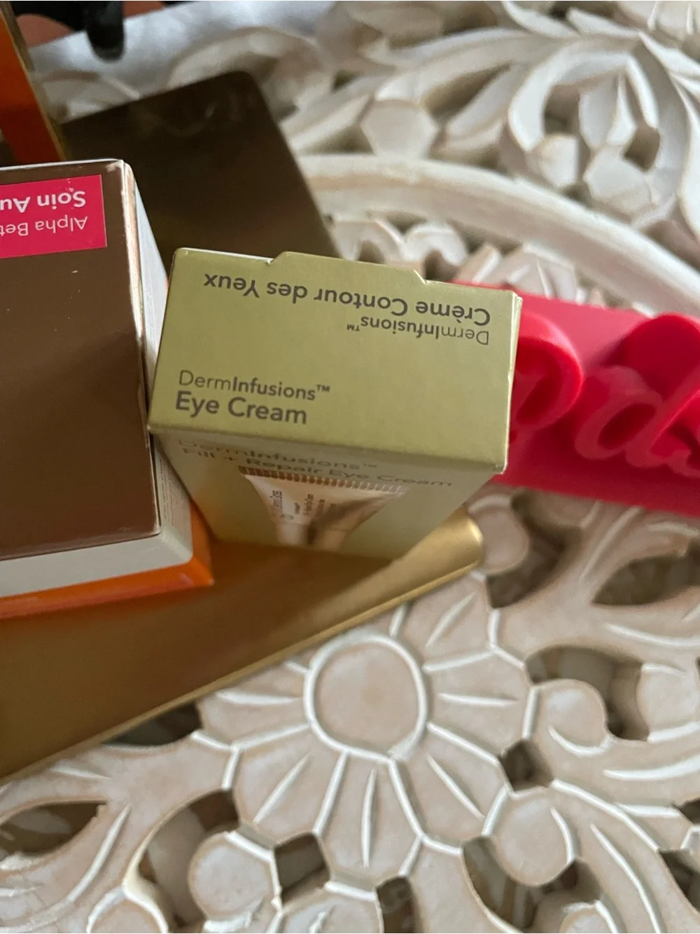 NIB-Self-Tanner for Face & DermInfusions Fill + Repair Eye Cream